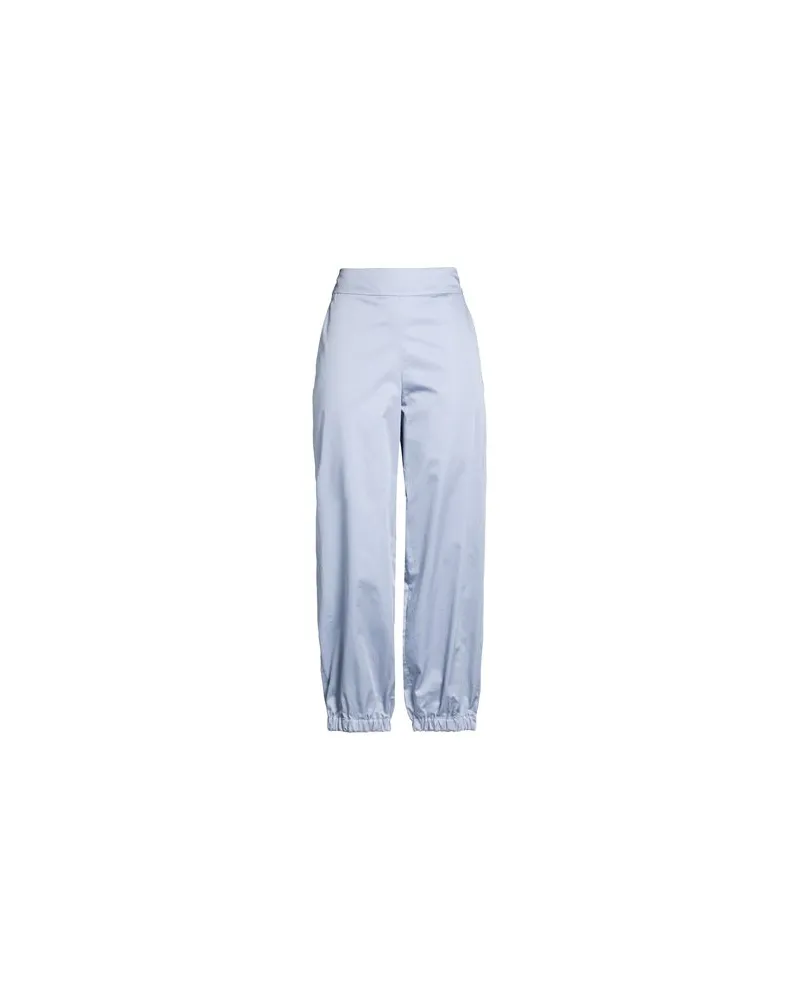 Max Mara LEISURE - HOSEN & RÖCKE - Hosenauf YOOX.COM Himmelblau