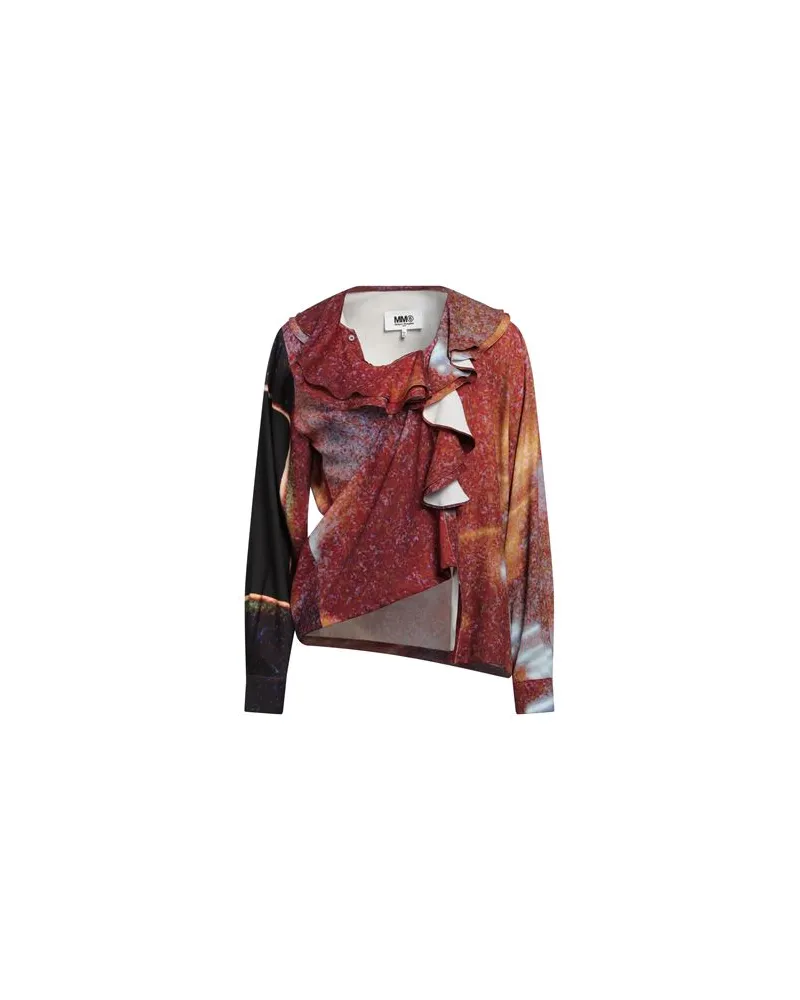 Maison Margiela TOPS - Topsauf YOOX.COM Ziegelrot