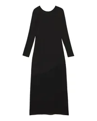 Patrizia Pepe Midi-Kleid Schwarz