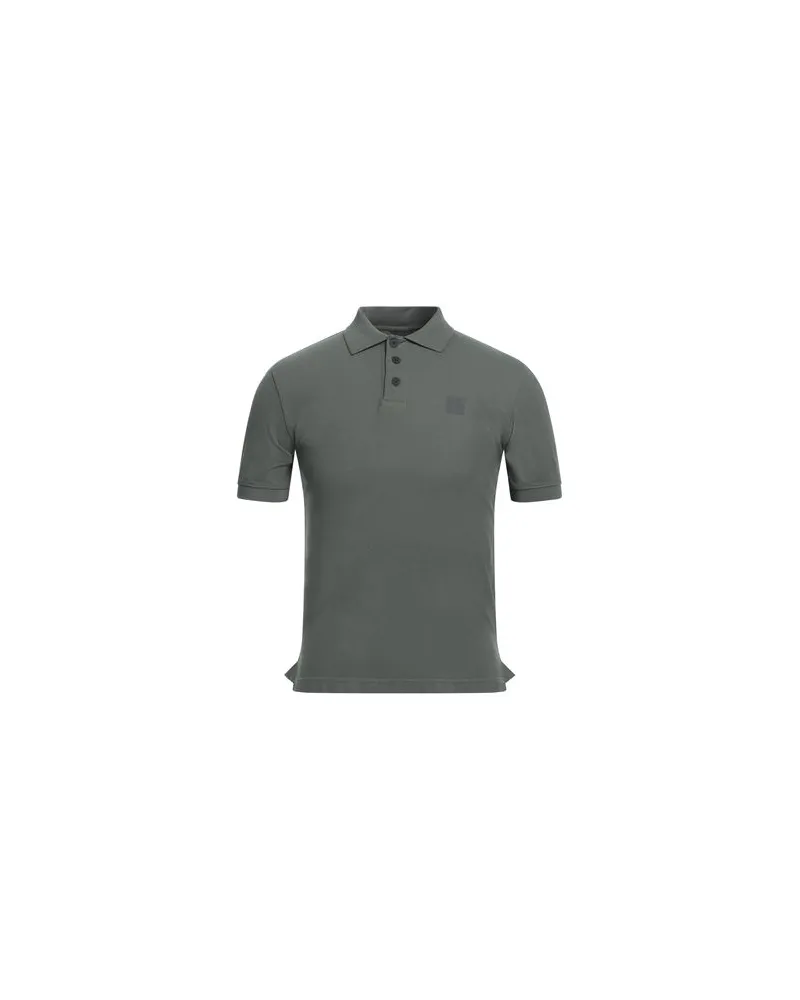 OUTHERE TOPS - Poloshirtsauf YOOX.COM Militärgrün