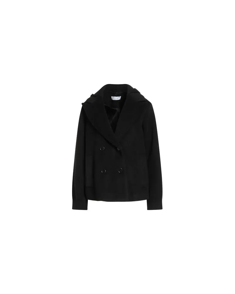Kaos JACKEN & MÄNTEL - Mäntelauf YOOX.COM Schwarz