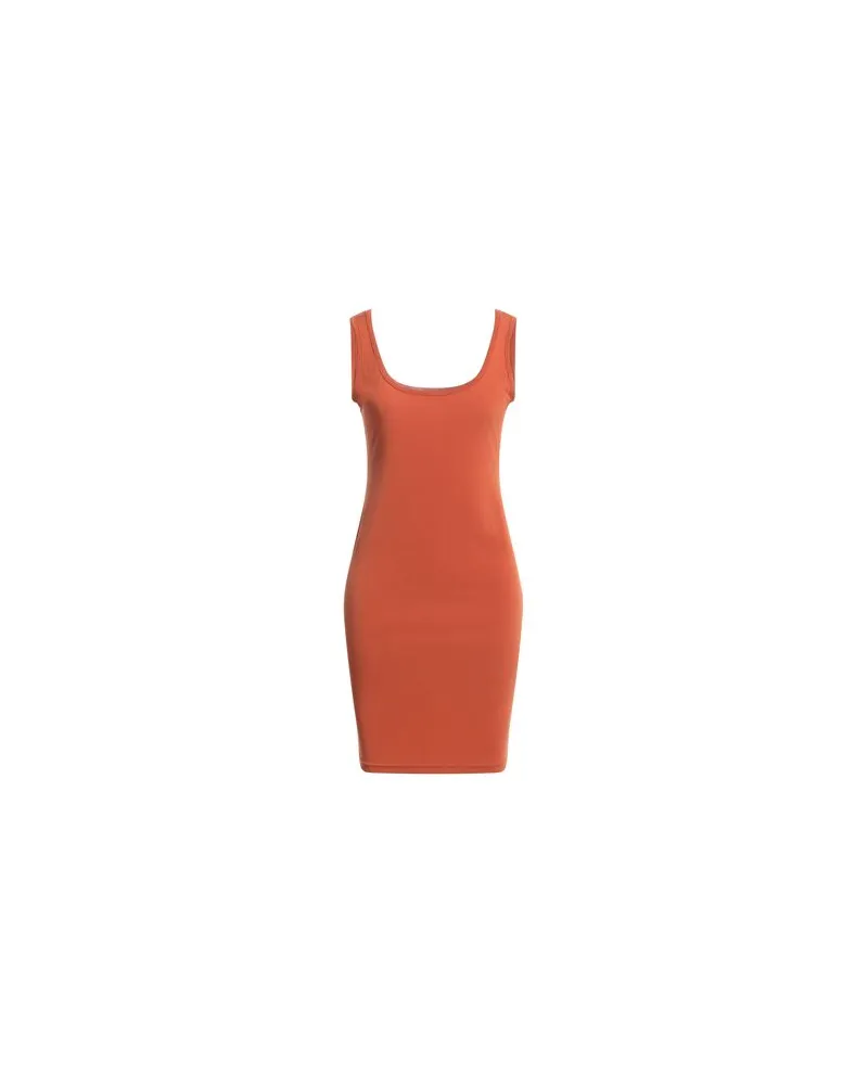 Angela Mele KLEIDER - Mini-Kleiderauf YOOX.COM Rostrot