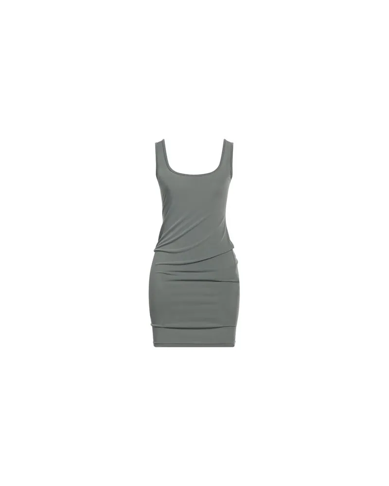 Angela Mele KLEIDER - Mini-Kleiderauf YOOX.COM Militärgrün