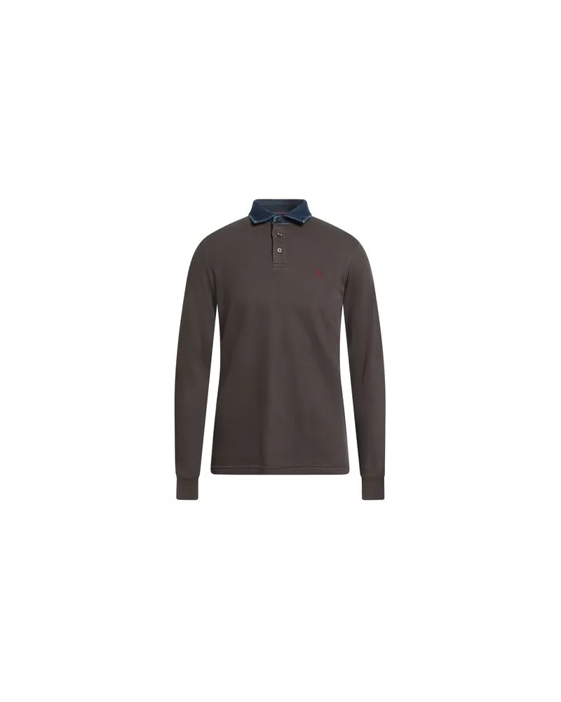 Harmont & Blaine JEANS - TOPS - Poloshirtsauf YOOX.COM Dunkelgrün