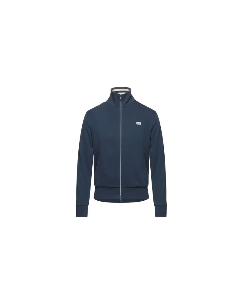 Sun68 TOPS - Sweatshirtsauf YOOX.COM Taubenblau