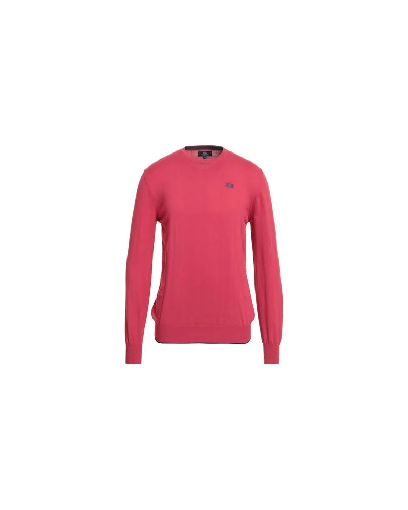 La Martina STRICKWAREN - Pulloverauf YOOX.COM Magenta