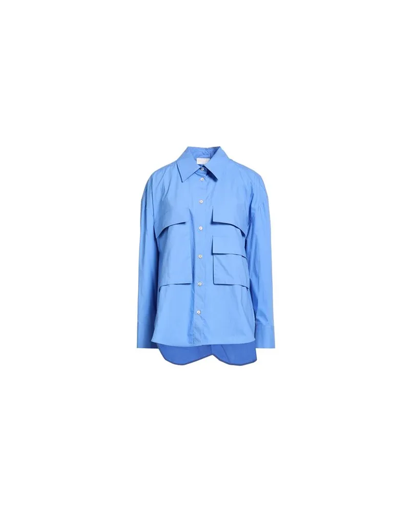 P.A.R.O.S.H. P.A.R.O H. - TOPS - Hemdenauf YOOX.COM Azurblau