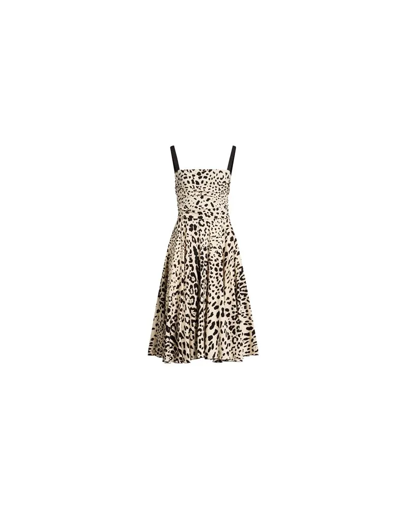 Dolce & Gabbana KLEIDER - Midi-Kleiderauf YOOX.COM Elfenbein