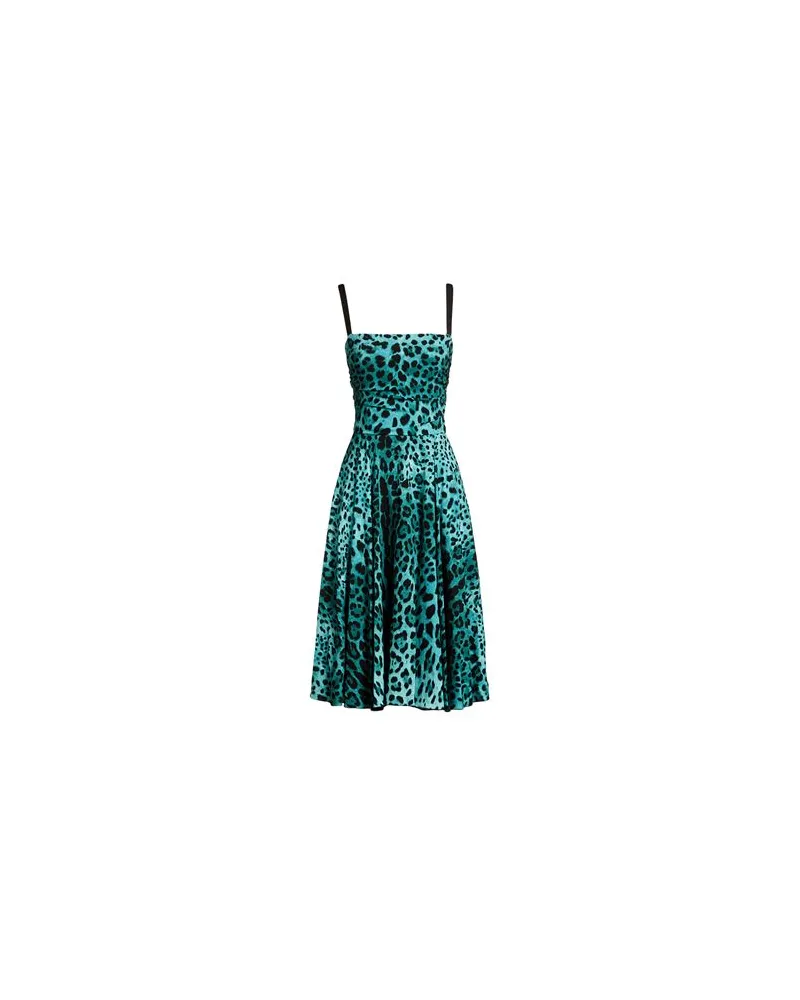 Dolce & Gabbana KLEIDER - Midi-Kleiderauf YOOX.COM Tūrkis