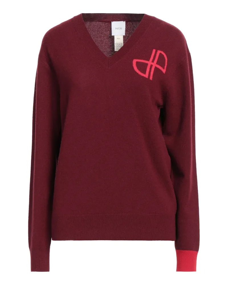 Patou Pullover Bordeaux