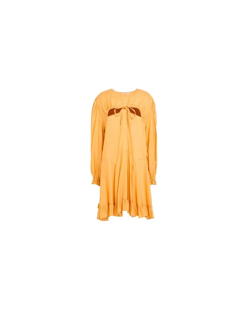 Isabelle Blanche KLEIDER - Mini-Kleiderauf YOOX.COM Mandarine
