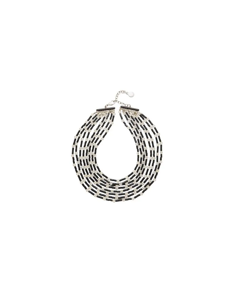 Emporio Armani SCHMUCK und UHREN - Halskettenauf YOOX.COM Schwarz