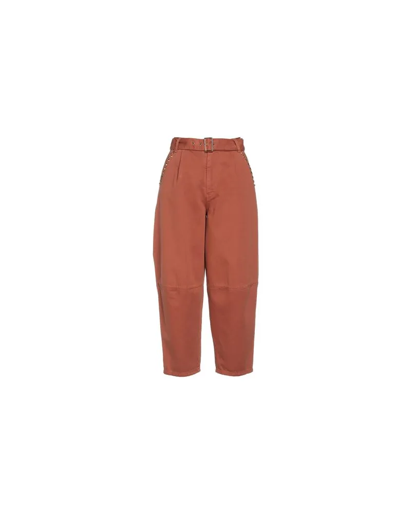 Simona Corsellini HOSEN & RÖCKE - Hosenauf YOOX.COM Braun