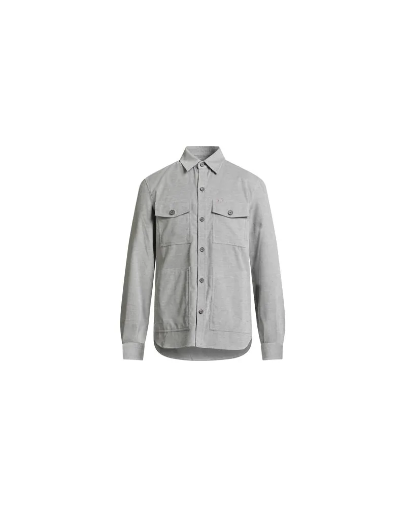Isaia TOPS - Hemdenauf YOOX.COM Grau