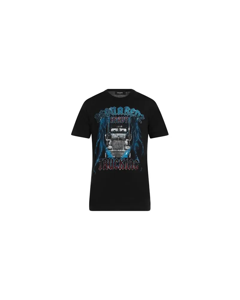 Dsquared2 TOPS - T-shirtsauf YOOX.COM Schwarz