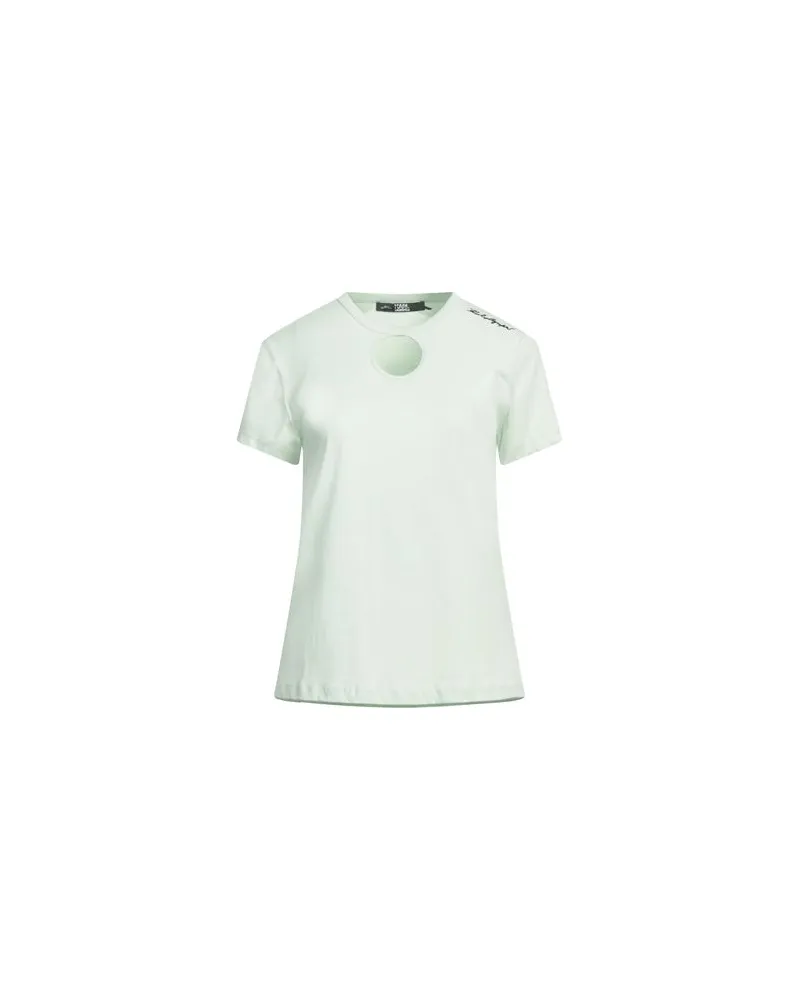 Karl Lagerfeld TOPS - T-shirtsauf YOOX.COM Säuregrün