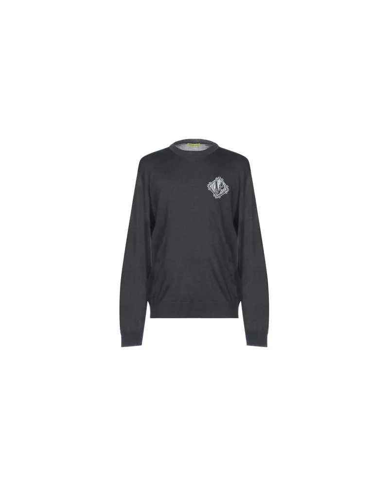 Versace Jeans STRICKWAREN - Pulloverauf YOOX.COM Braungrau