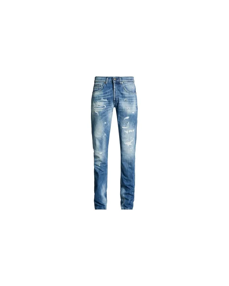 Dondup HOSEN & RÖCKE - Jeanshosenauf YOOX.COM Blau