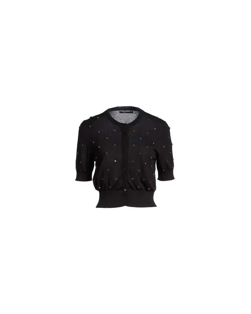 Dolce & Gabbana STRICKWAREN - Strickjackenauf YOOX.COM Schwarz