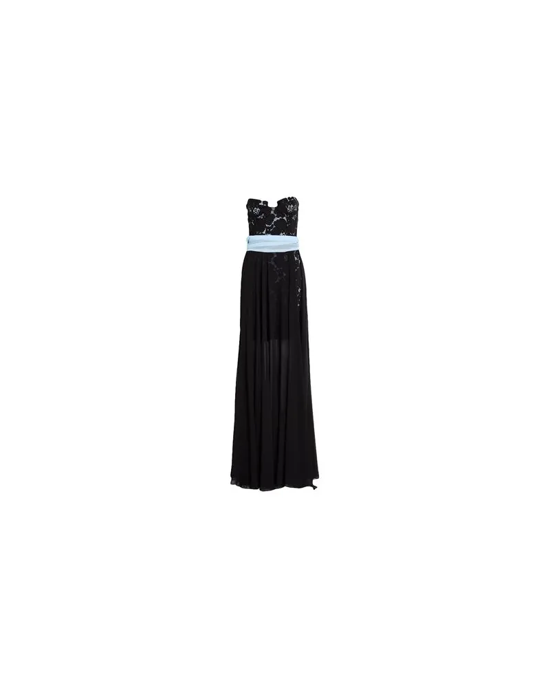 Stefano de Lellis KLEIDER - Maxi-Kleiderauf YOOX.COM Schwarz