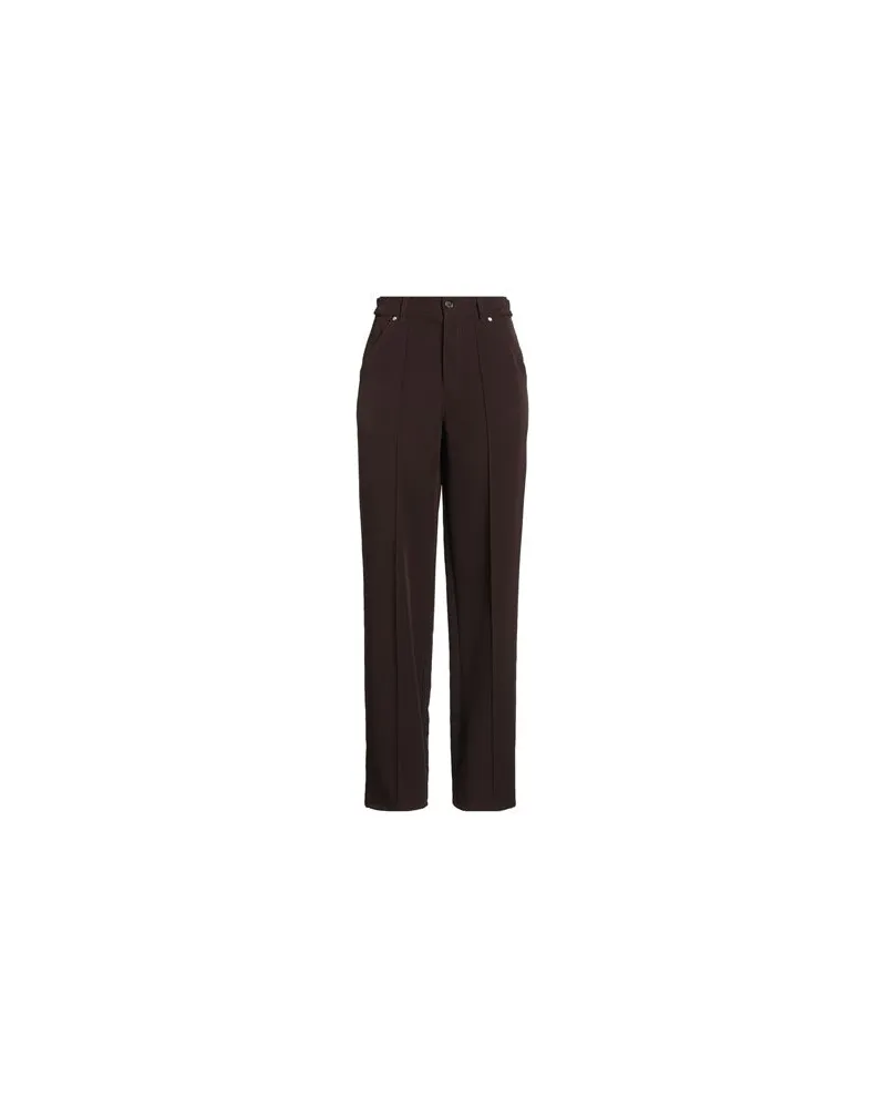 Pinko HOSEN & RÖCKE - Hosenauf YOOX.COM Dunkelbraun