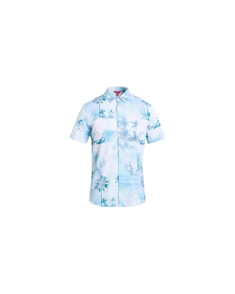Guess TOPS - Hemdenauf YOOX.COM Tūrkis