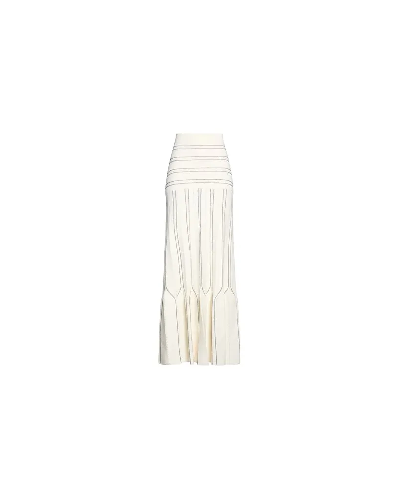 Elisabetta Franchi HOSEN & RÖCKE - Maxi-Röckeauf YOOX.COM Weiß