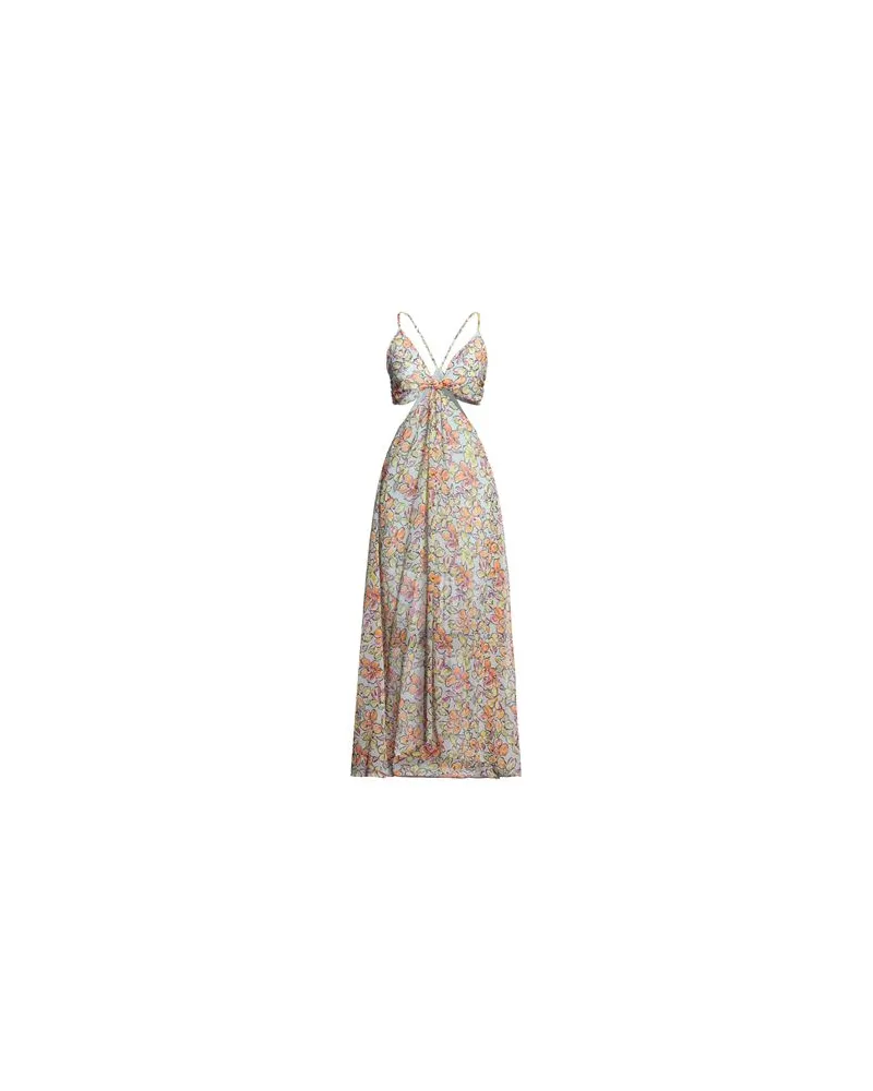 Maje KLEIDER - Maxi-Kleiderauf YOOX.COM Himmelblau