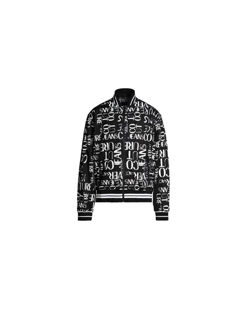 Versace Jeans TOPS - Sweatshirtsauf YOOX.COM Schwarz