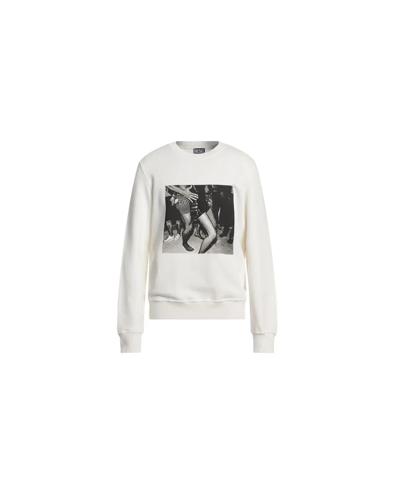 Diesel TOPS - Sweatshirtsauf YOOX.COM Weiß