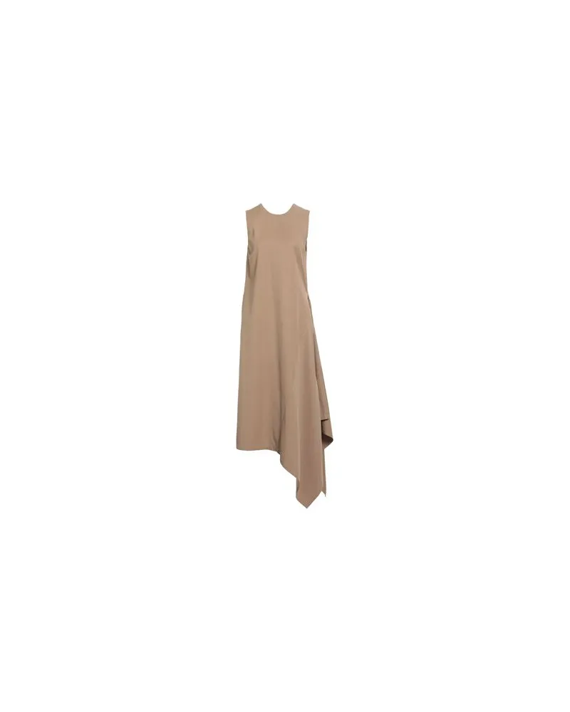 Uma Wang KLEIDER - Midi-Kleiderauf YOOX.COM Khaki