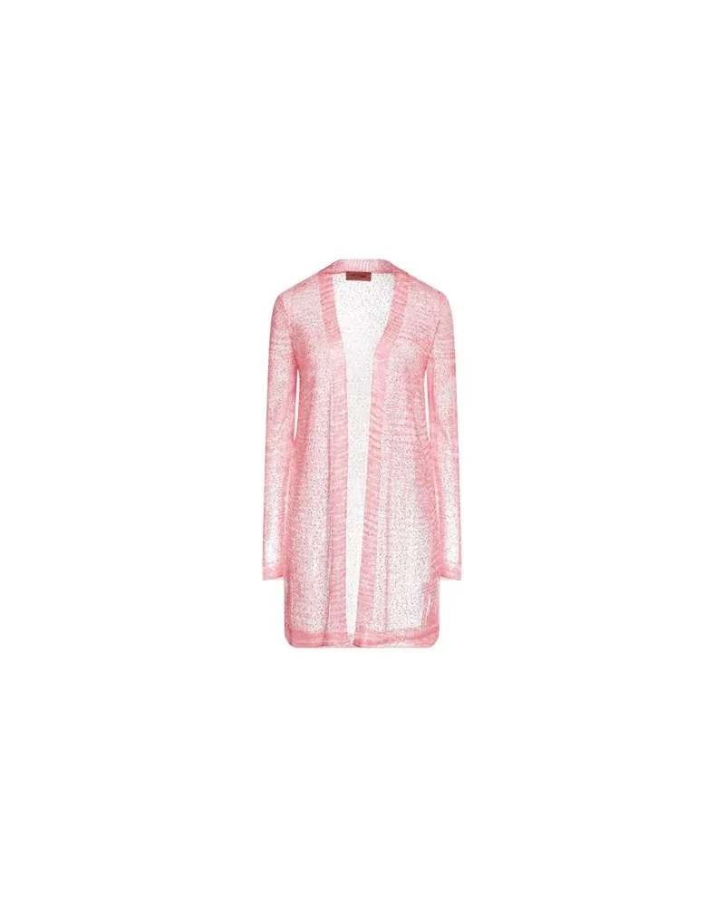 Missoni STRICKWAREN - Strickjackenauf YOOX.COM Koralle