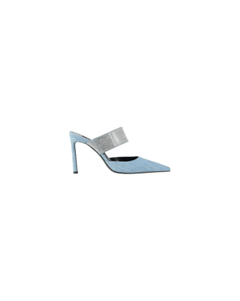 Sergio Rossi SCHUHE - Mules & Clogsauf YOOX.COM Blau