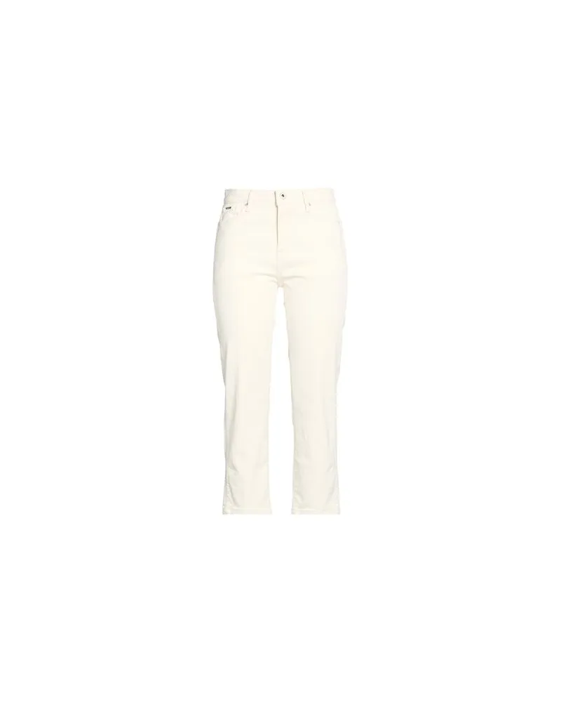 Pepe Jeans HOSEN & RÖCKE - Jeanshosenauf YOOX.COM Cremeweiß
