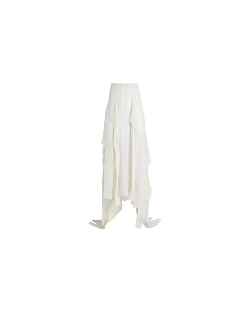 Ann Demeulemeester HOSEN & RÖCKE - Maxi-Röckeauf YOOX.COM Elfenbein