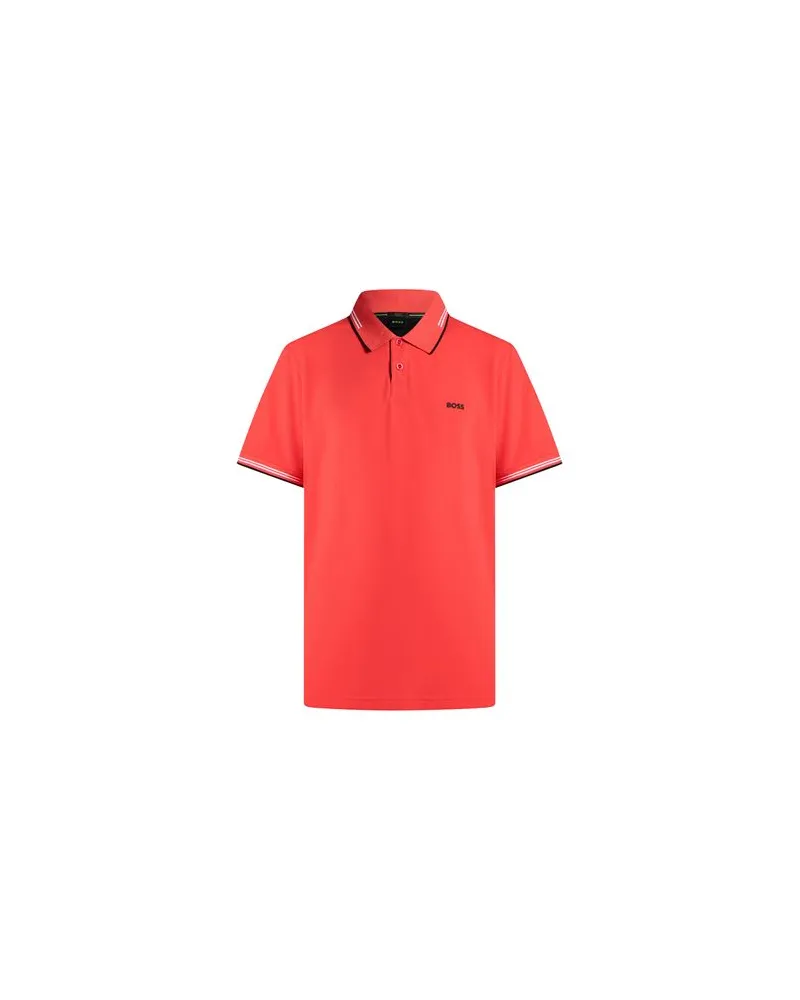 HUGO BOSS TOPS - Poloshirtsauf YOOX.COM Tomatenrot