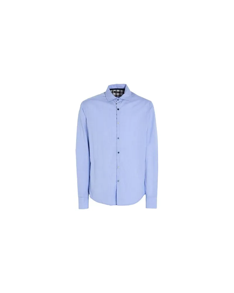 IMPERIAL TOPS - Hemdenauf YOOX.COM Azurblau