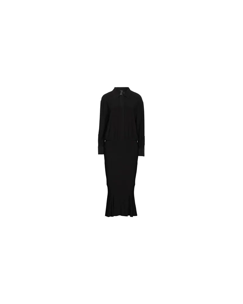 Norma Kamali KLEIDER - Midi-Kleiderauf YOOX.COM Schwarz