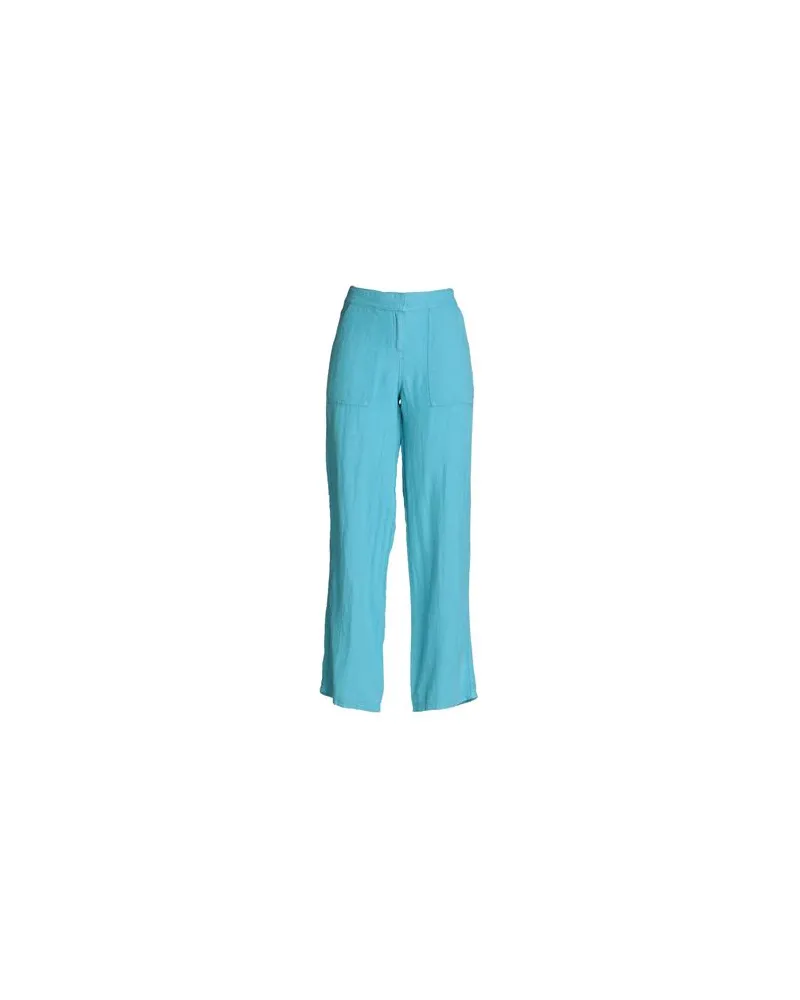Topshop HOSEN & RÖCKE - Hosenauf YOOX.COM Azurblau