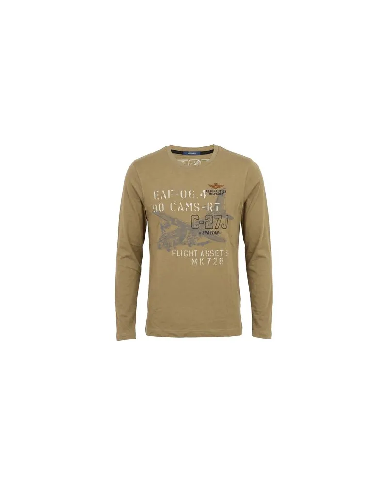 Aeronautica Militare TOPS - T-shirtsauf YOOX.COM Militärgrün