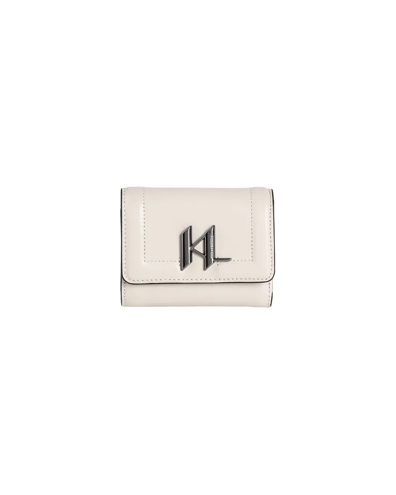 Karl Lagerfeld Kleinlederwaren - Brieftaschenauf YOOX.COM Beige