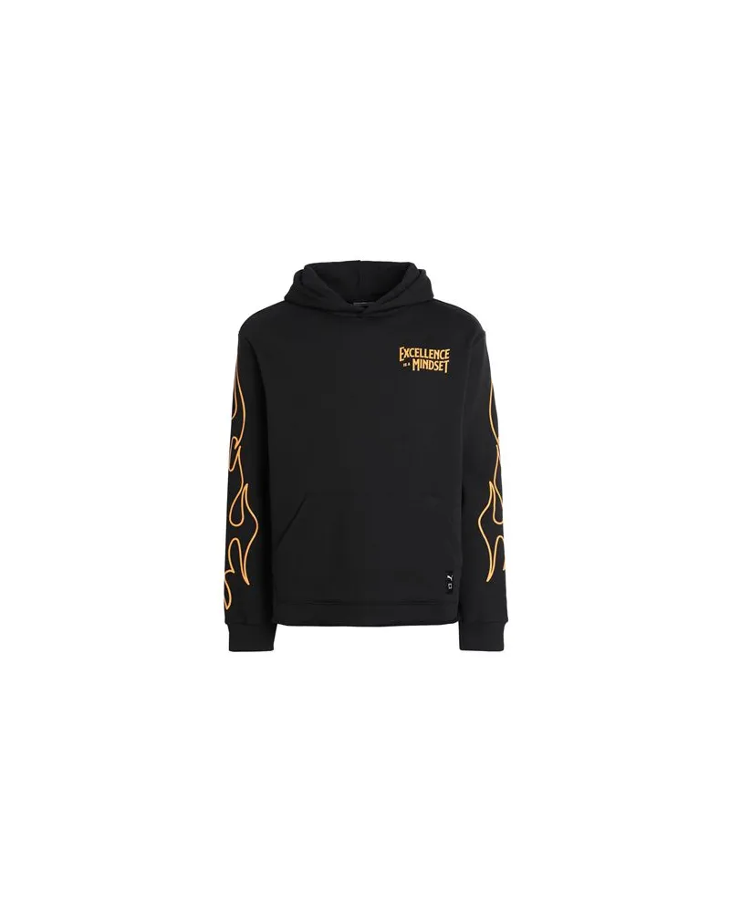 Puma Caution Hoodie  - Caution Hoodie - TOPS - Sweatshirtsauf YOOX.COM Schwarz