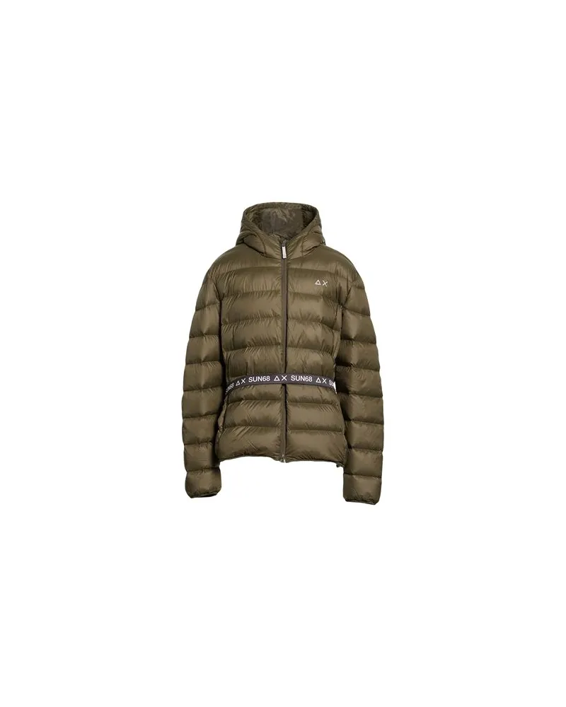 Sun68 JACKEN & MÄNTEL - Pufferjacken & Daunenjackenauf YOOX.COM Militärgrün