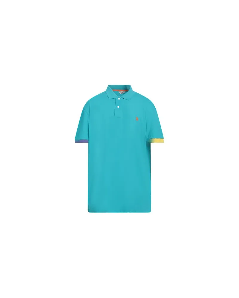 U.S. Polo Assn.  TOPS - Poloshirtsauf YOOX.COM Tūrkis
