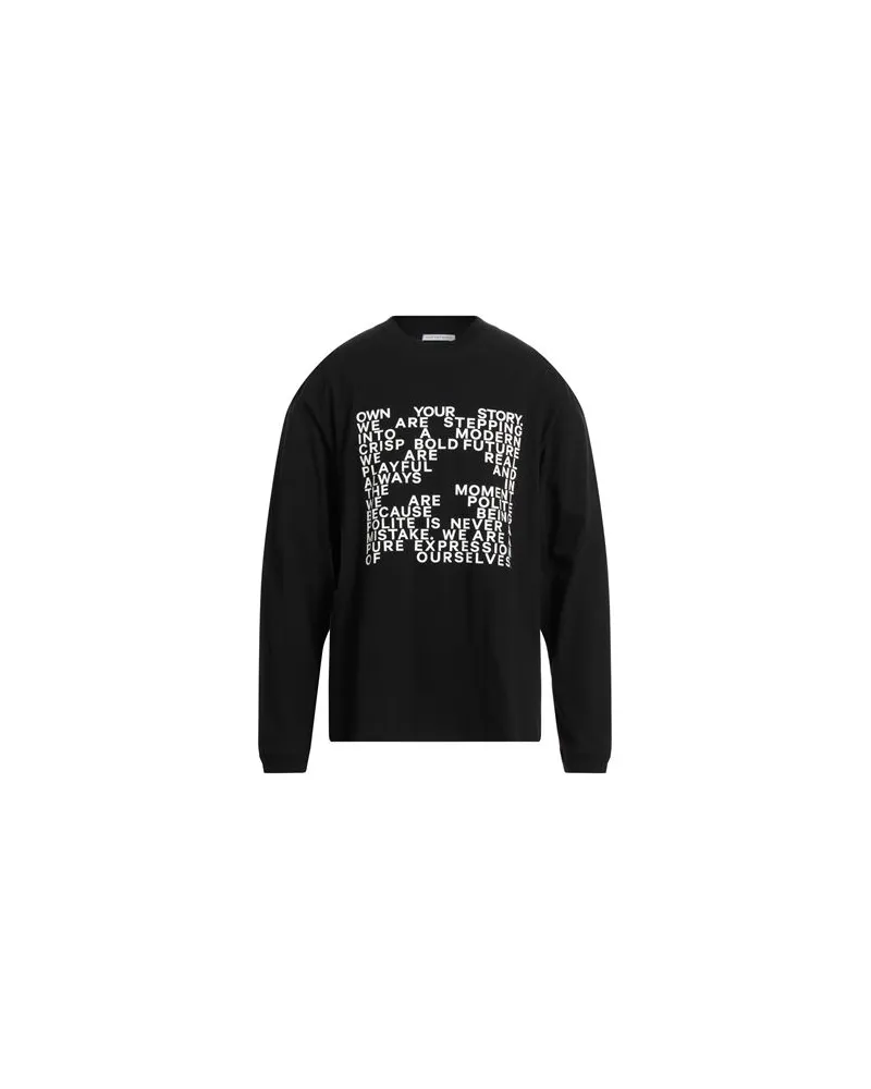 YOUNG POETS SOCIETY TOPS - T-shirtsauf YOOX.COM Schwarz