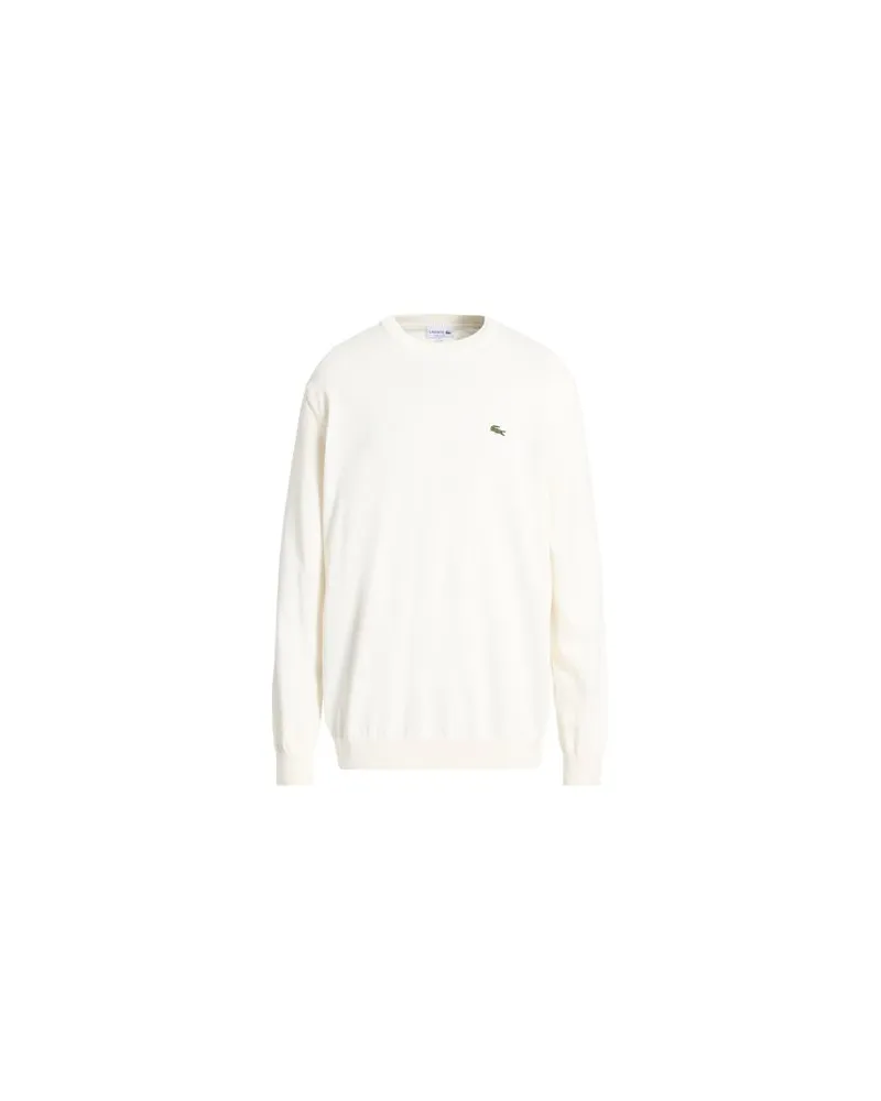 Lacoste STRICKWAREN - Pulloverauf YOOX.COM Weiß