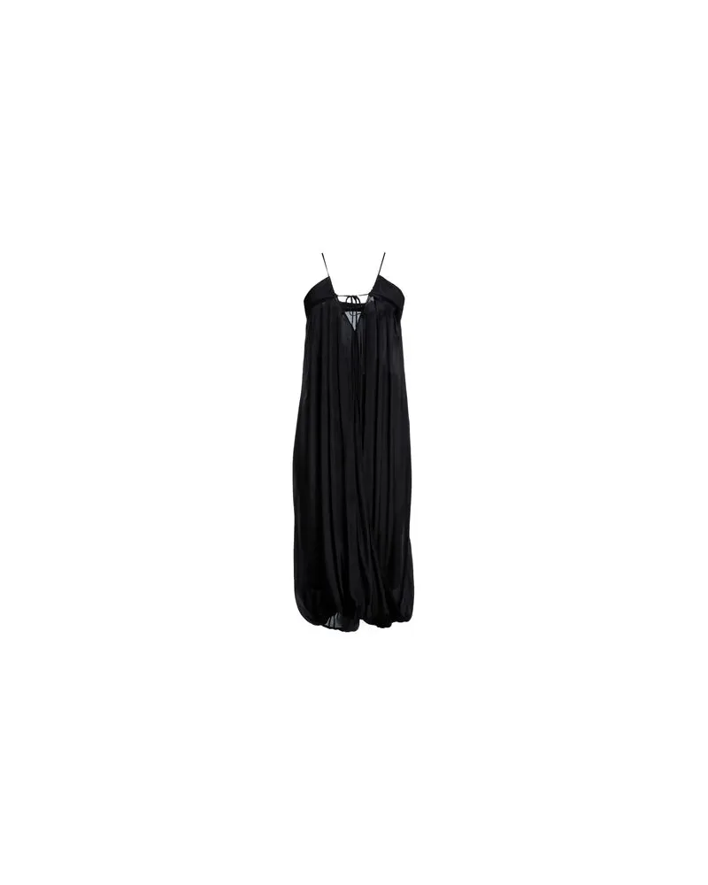 MALLONI KLEIDER - Midi-Kleiderauf YOOX.COM Schwarz