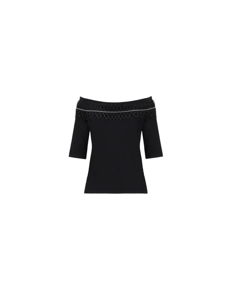 Fabiana Filippi TOPS - T-shirtsauf YOOX.COM Schwarz