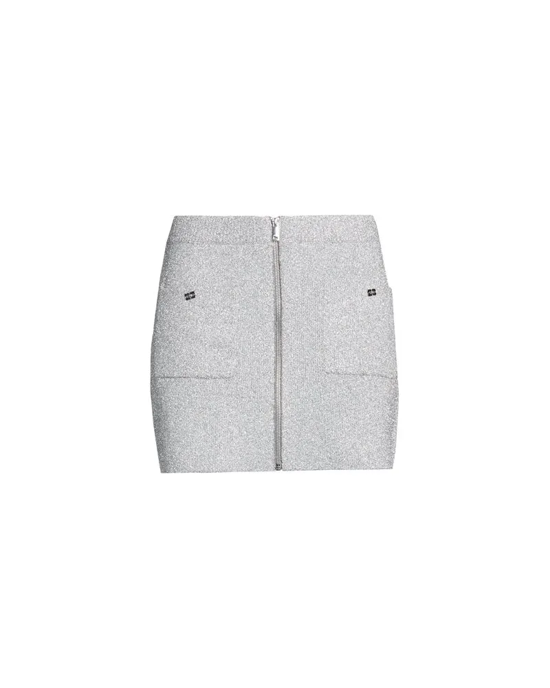 Ganni HOSEN & RÖCKE - Miniröckeauf YOOX.COM Silber
