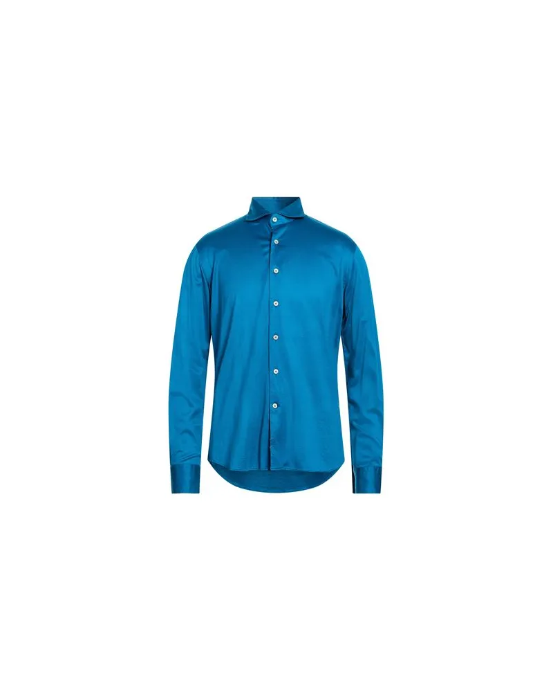 Alessandro Gherardi TOPS - Hemdenauf YOOX.COM Aquamarin